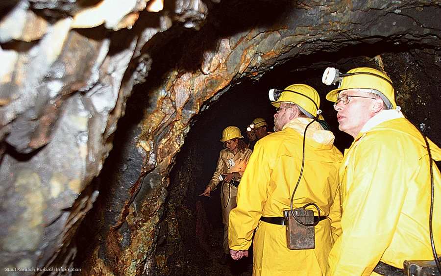 Goldbergwerk Eisenberg - größte Goldlagerstätte Deutschlands