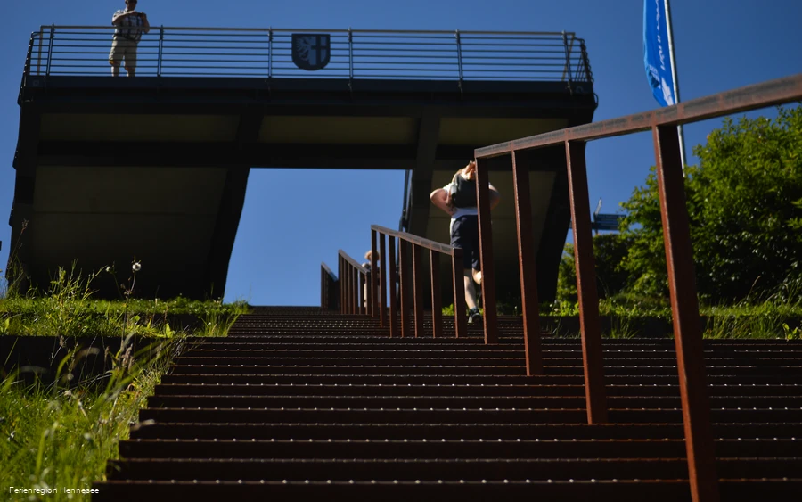 Himmelstreppe mit Aussichtsplattform