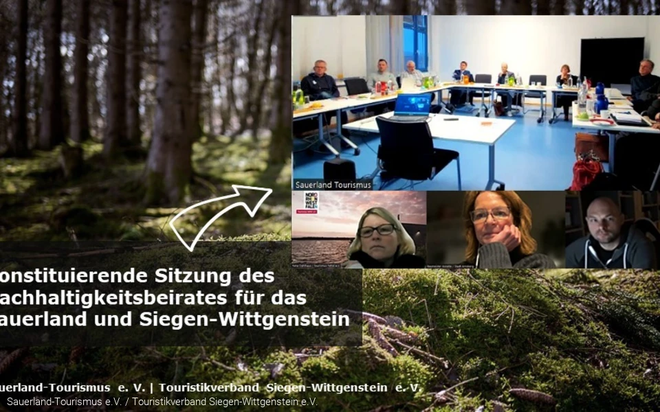 The Sustainability Advisory Board for Siegen-Wittgenstein and the Sauerland region has now met for its first meeting - in a hybrid event consisting of face-to-face and online meetings.jpg