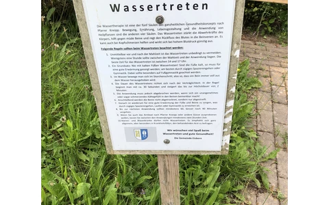 Wassertretbecken Eisborn