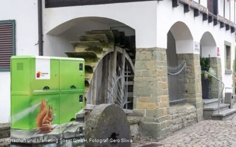 E-Bike-Ladestation Teichsmühle