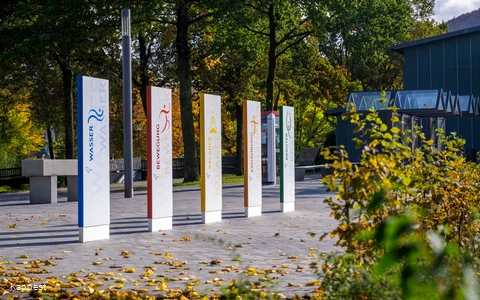 Eingang Kurpark Kneipp ErlebnisPark