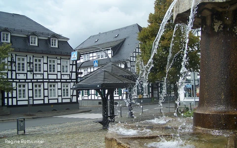 Blick vom Marktplatz auf die Hagener Straße
