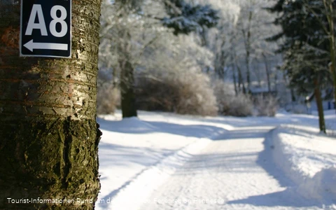 Winterwanderweg Hennesee A8