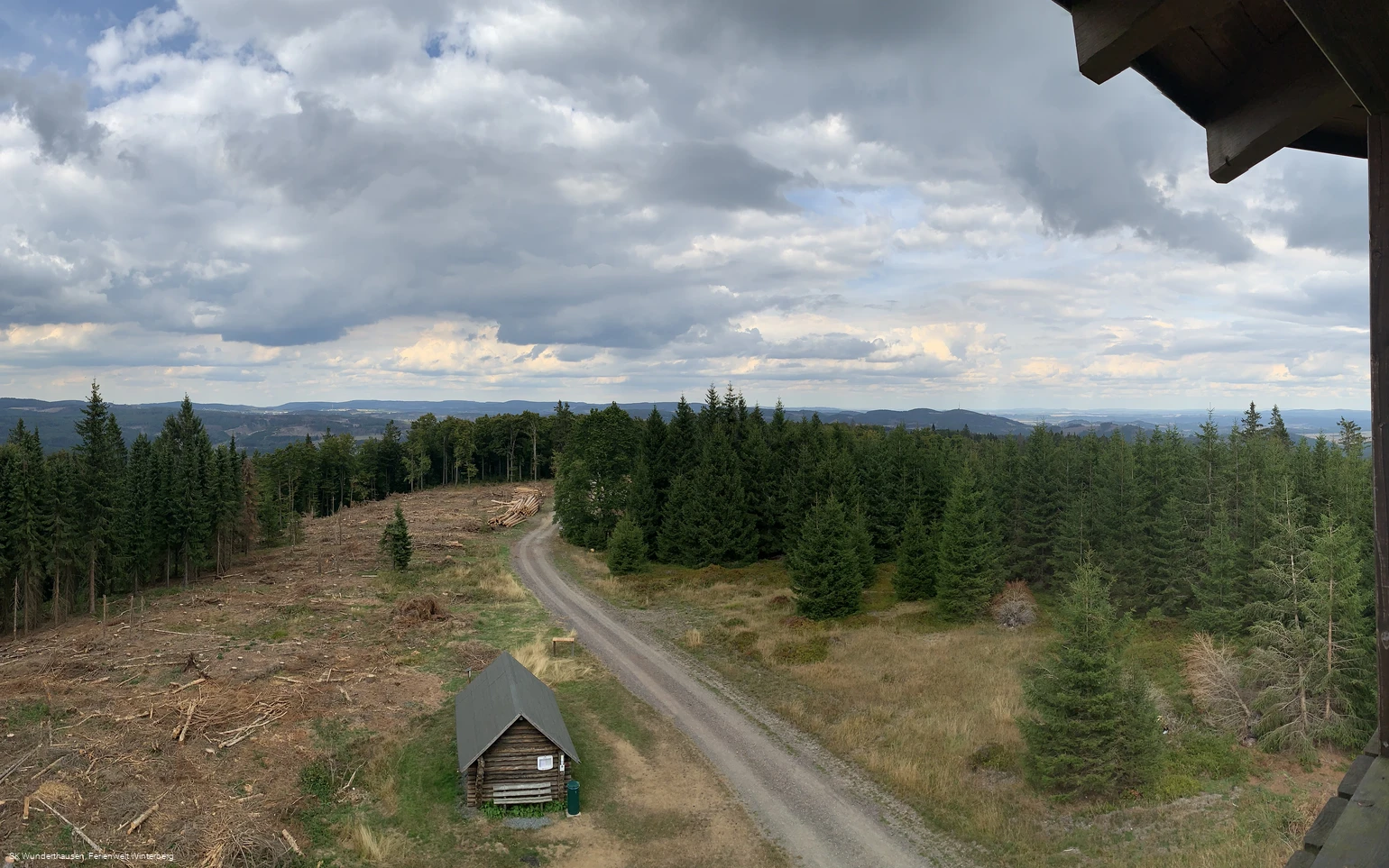 Blick vom Ziegenhellen-Turm