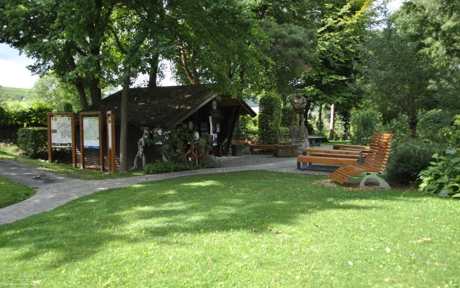 Wanderparkplatz in Meschede-Berge