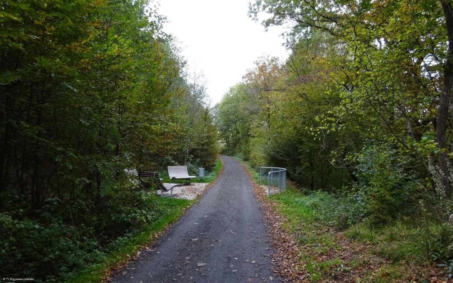 Pfad zur Sitzgelegenheit