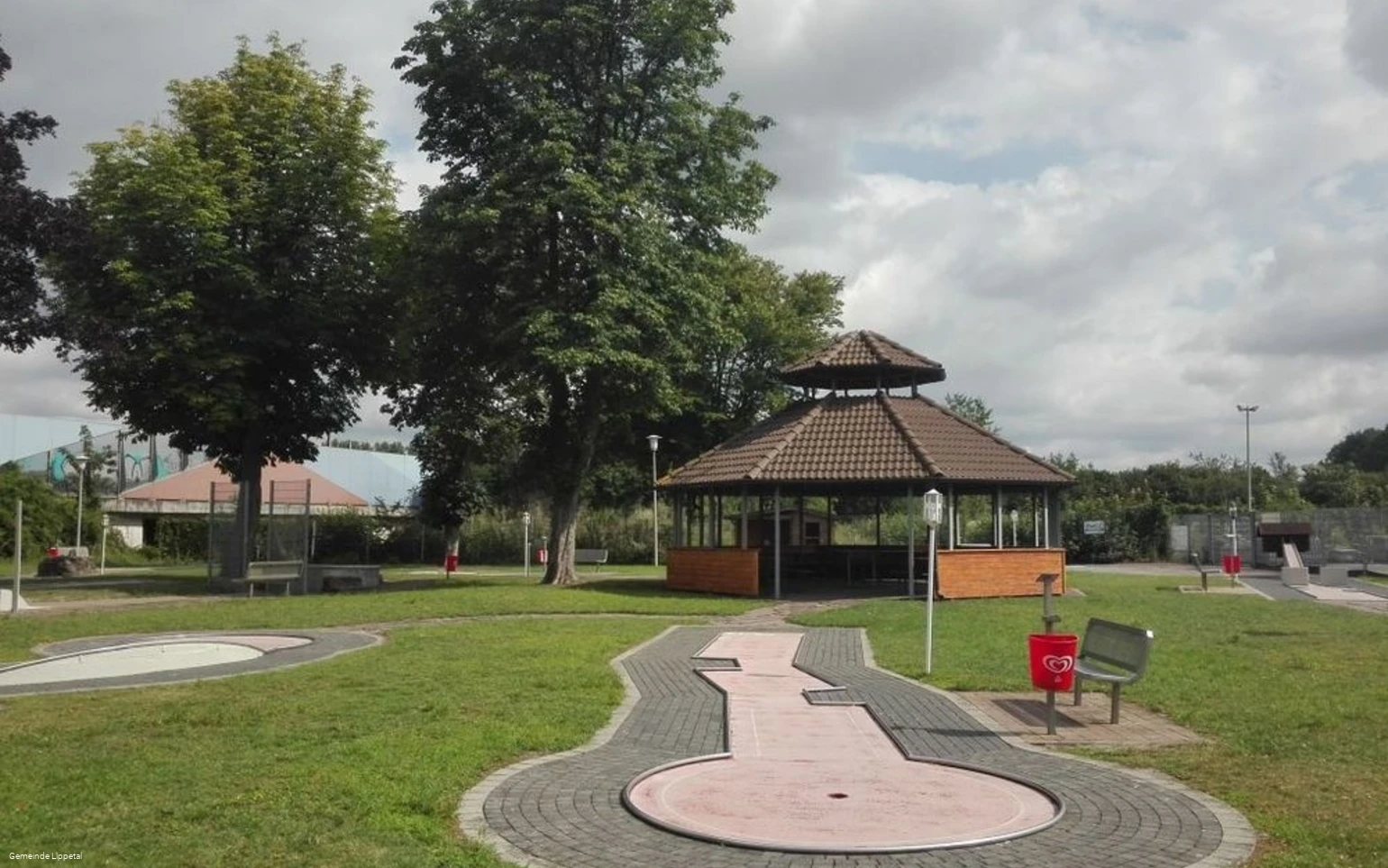 Minigolfanlage Campingplatz Uentrop