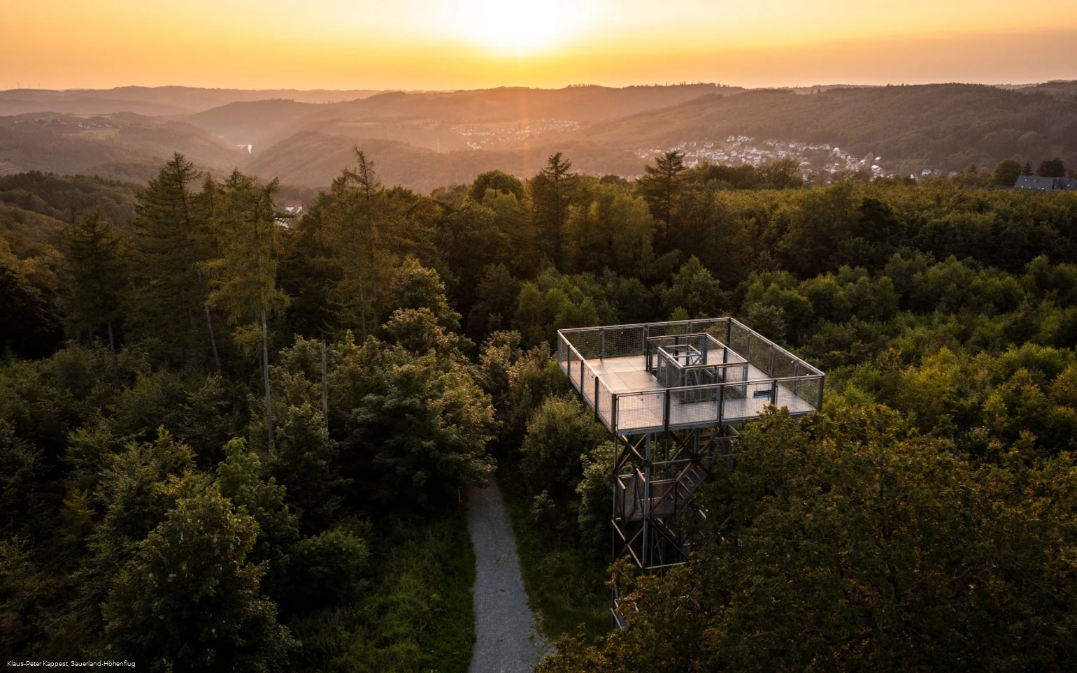 Blick vom Quittmannsturm in Neuenrade