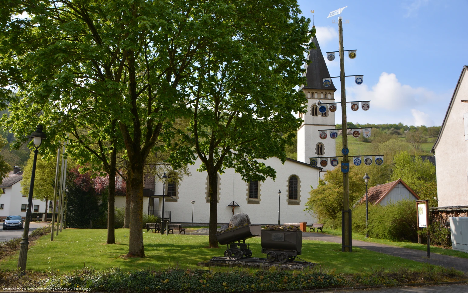 St. Markus Kirche Beringhausen (Marsberg, Sauerland)