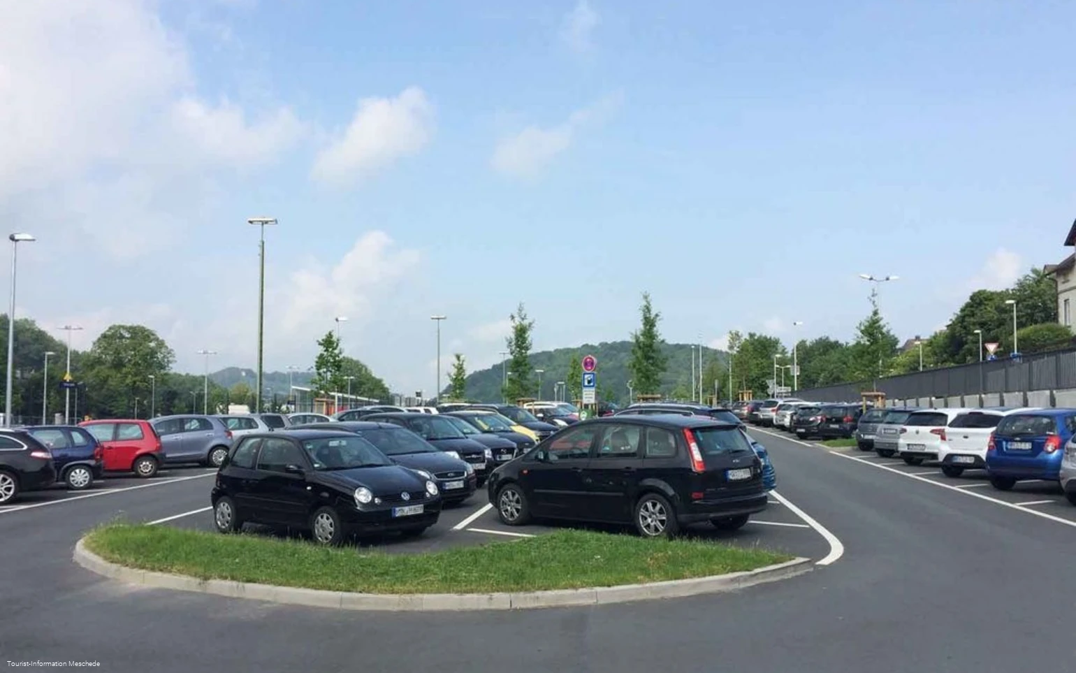 P & R Parkplatz Lagerstraße Meschede