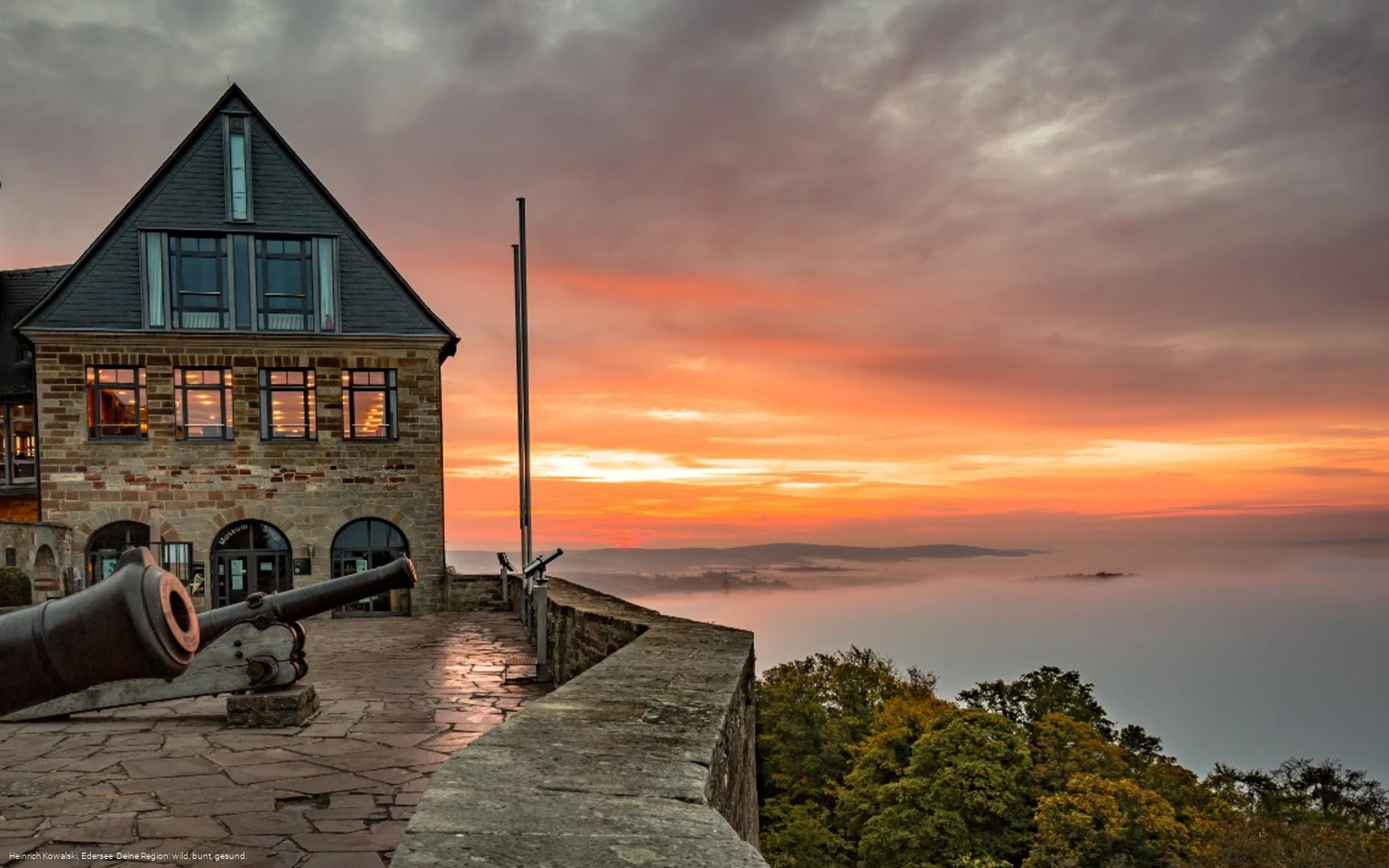 Aussichtsterrasse Schloss Waldeck