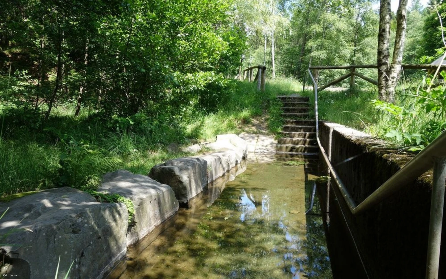 Die Kneippanlage im Meinerzhagener Quellental