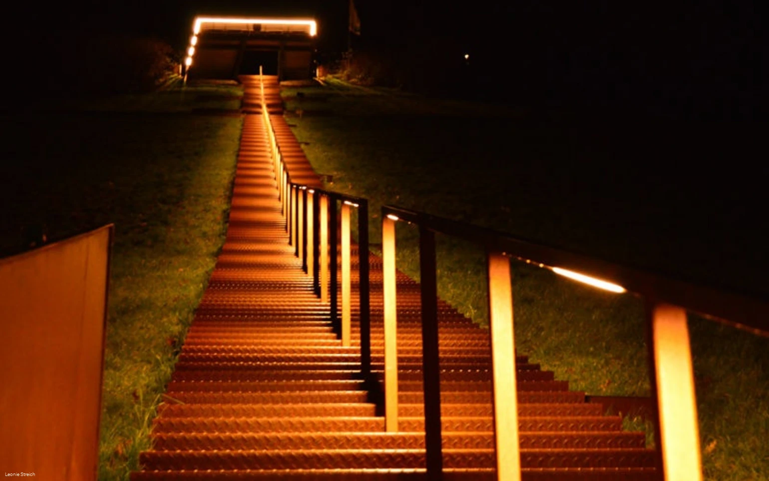 Himmelstreppe bei Nacht