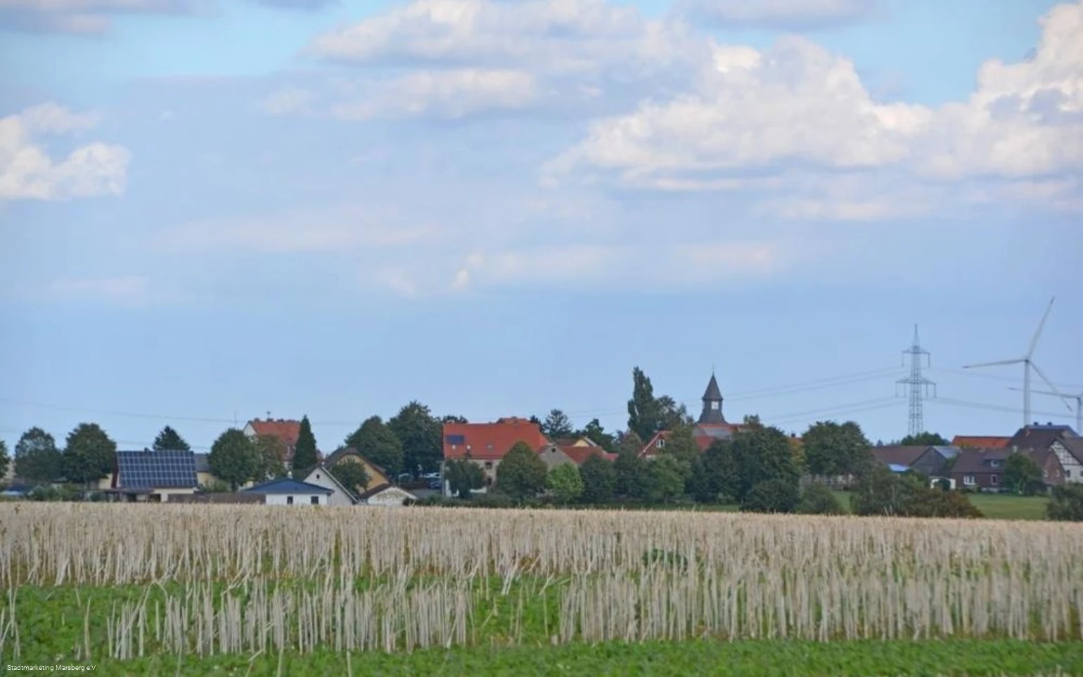 Blick auf Heddinghausen