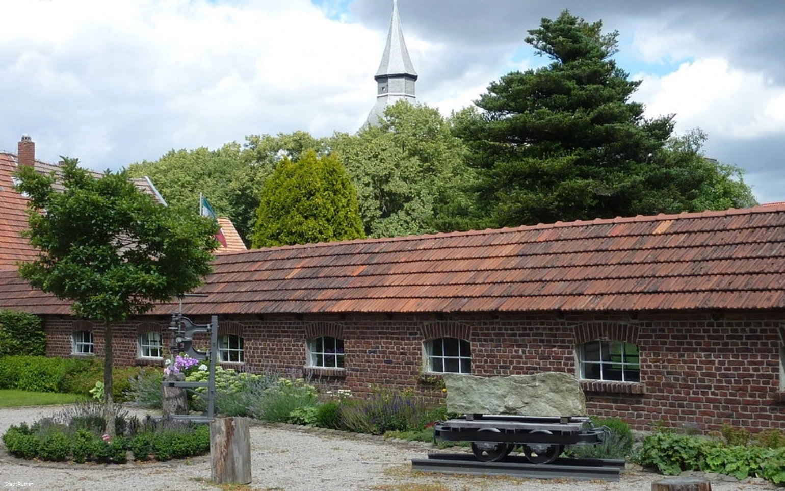 Alte Seilerei mit Grünsandstein