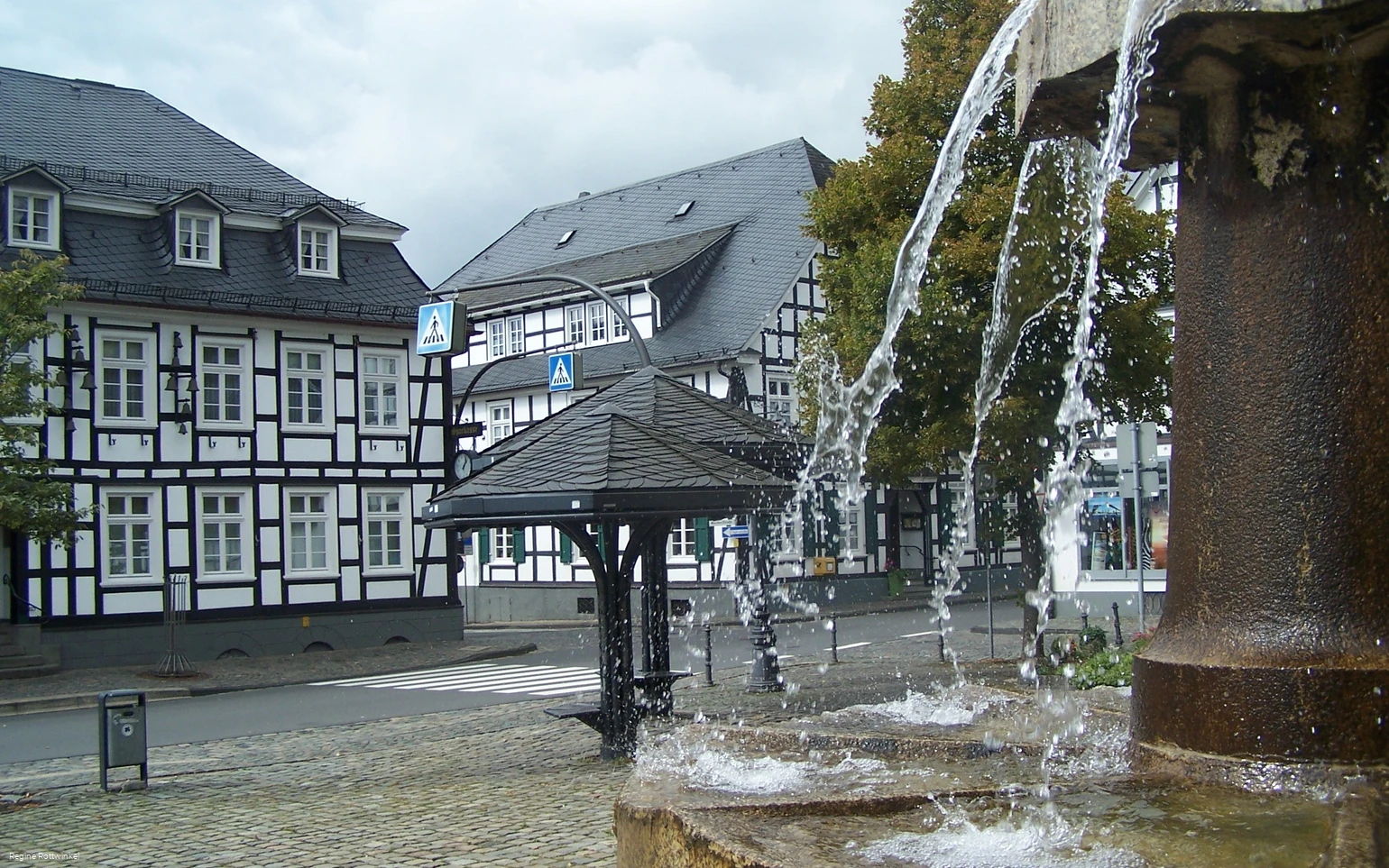 Blick vom Marktplatz auf die Hagener Straße