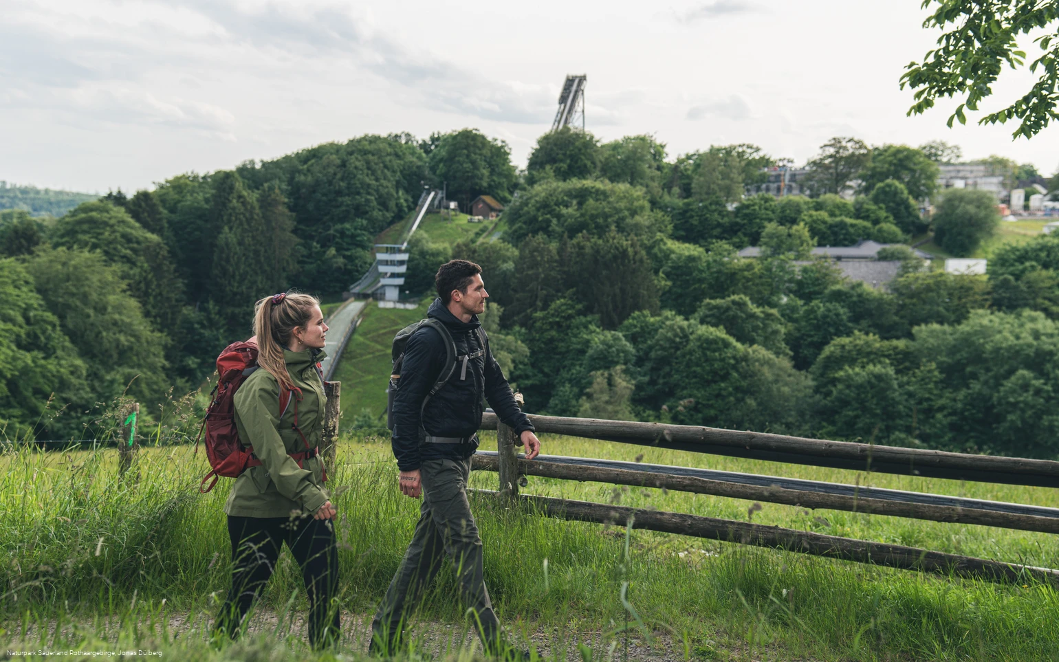 Wander vor der Meinhardus Mattenschanze