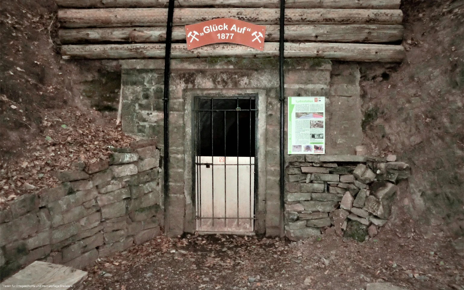 Lydiastollen Bergbauspuren Bredelar