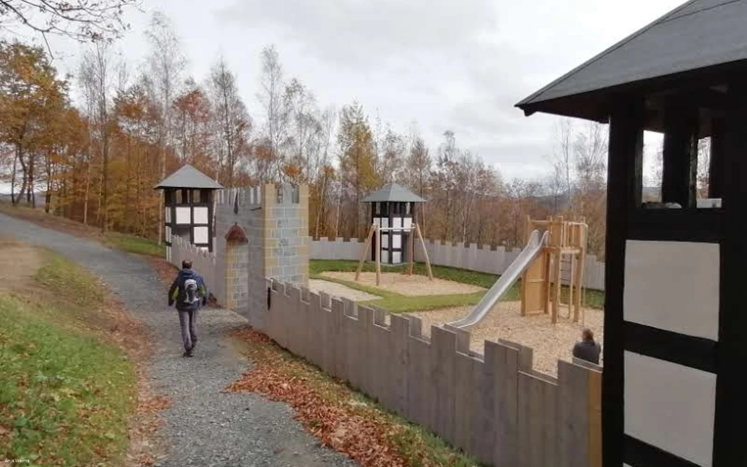 Ritterburg Spielplatz Burgruine Eversberg
