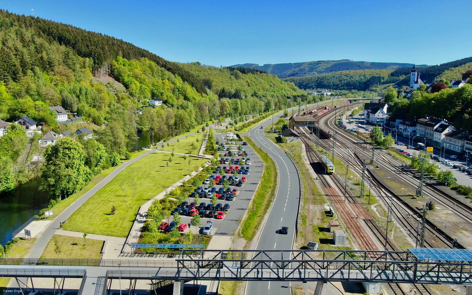 Parkplatz Lennepark