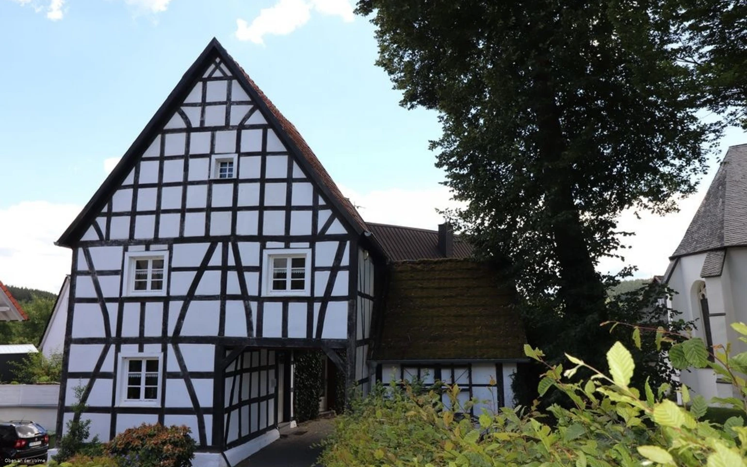 Das liebevoll restaurierte Fachwerkhaus - der &amp