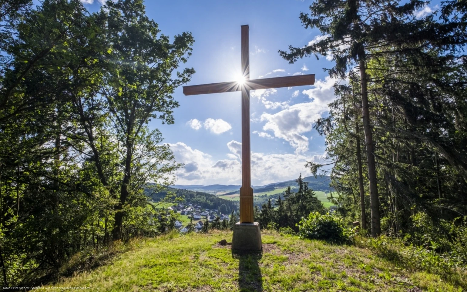 Gipfelkreuz Opolt in Medebach-Dreislar