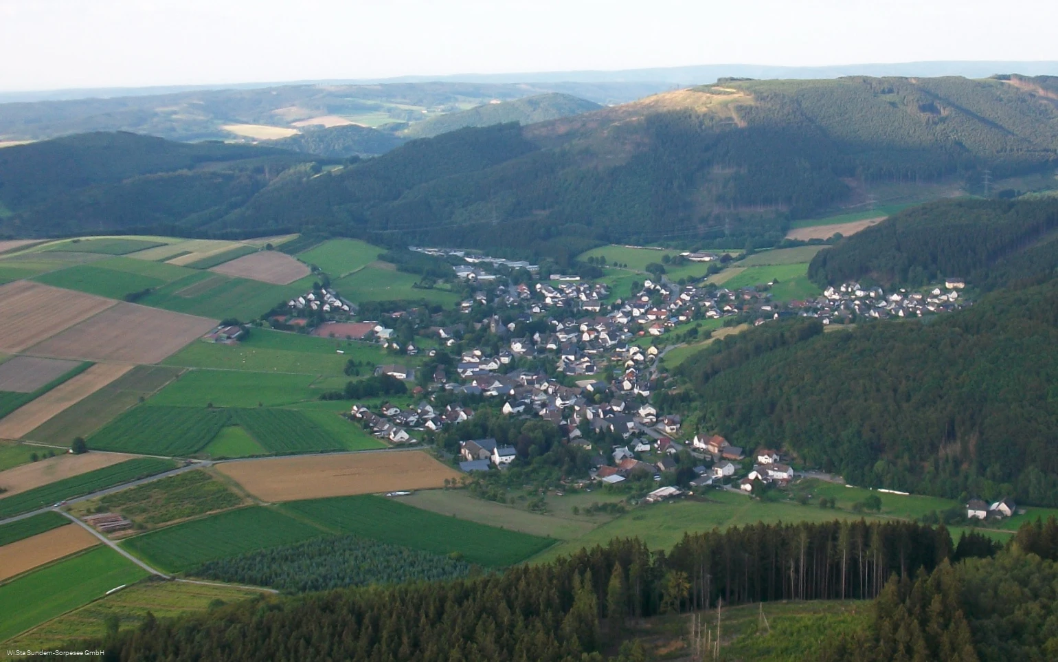 Endorf von Oben