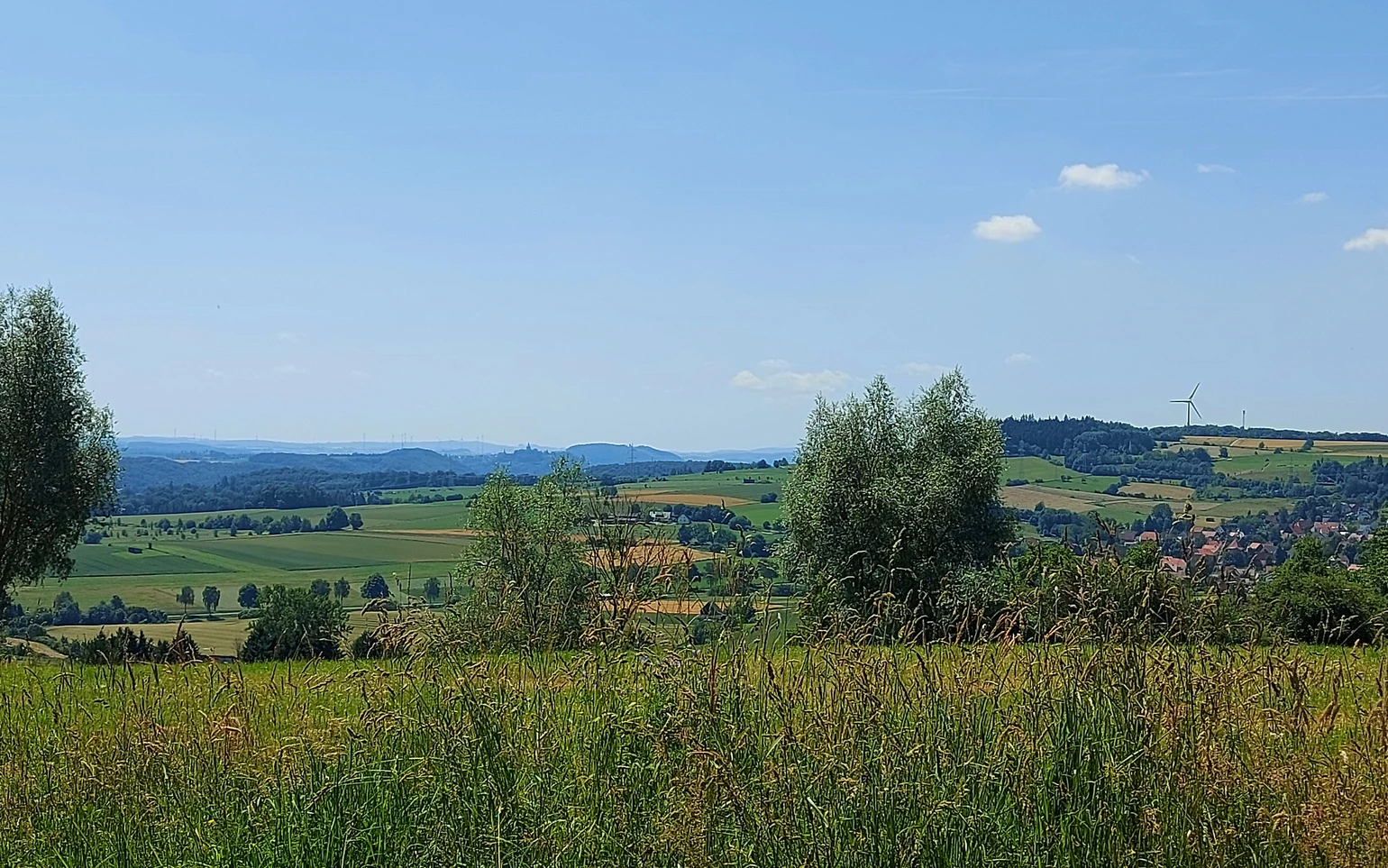 Aussicht Felsberghütte