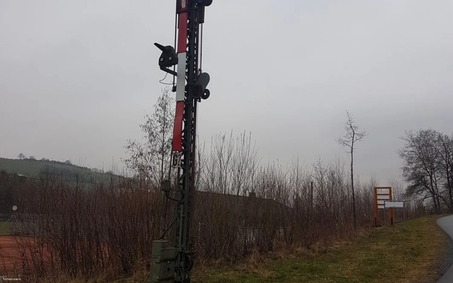 Bahnsignal am SauerlandRadring