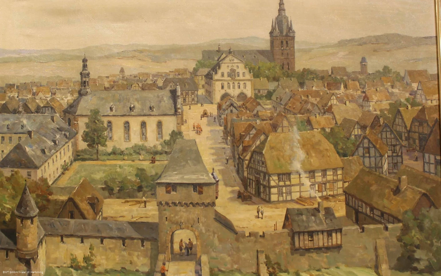 Historische Stadtansicht