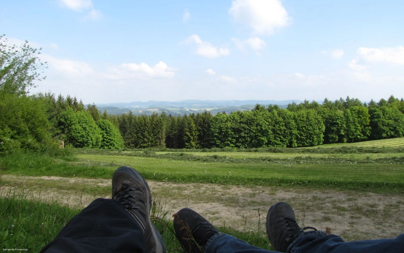 Aussicht von Bank