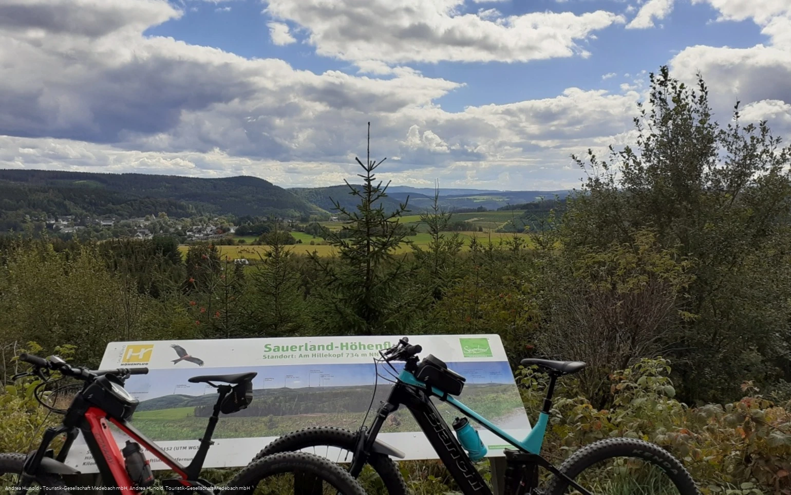 Aussichtspunkt Hillekopf in Medebach-Küstelberg
