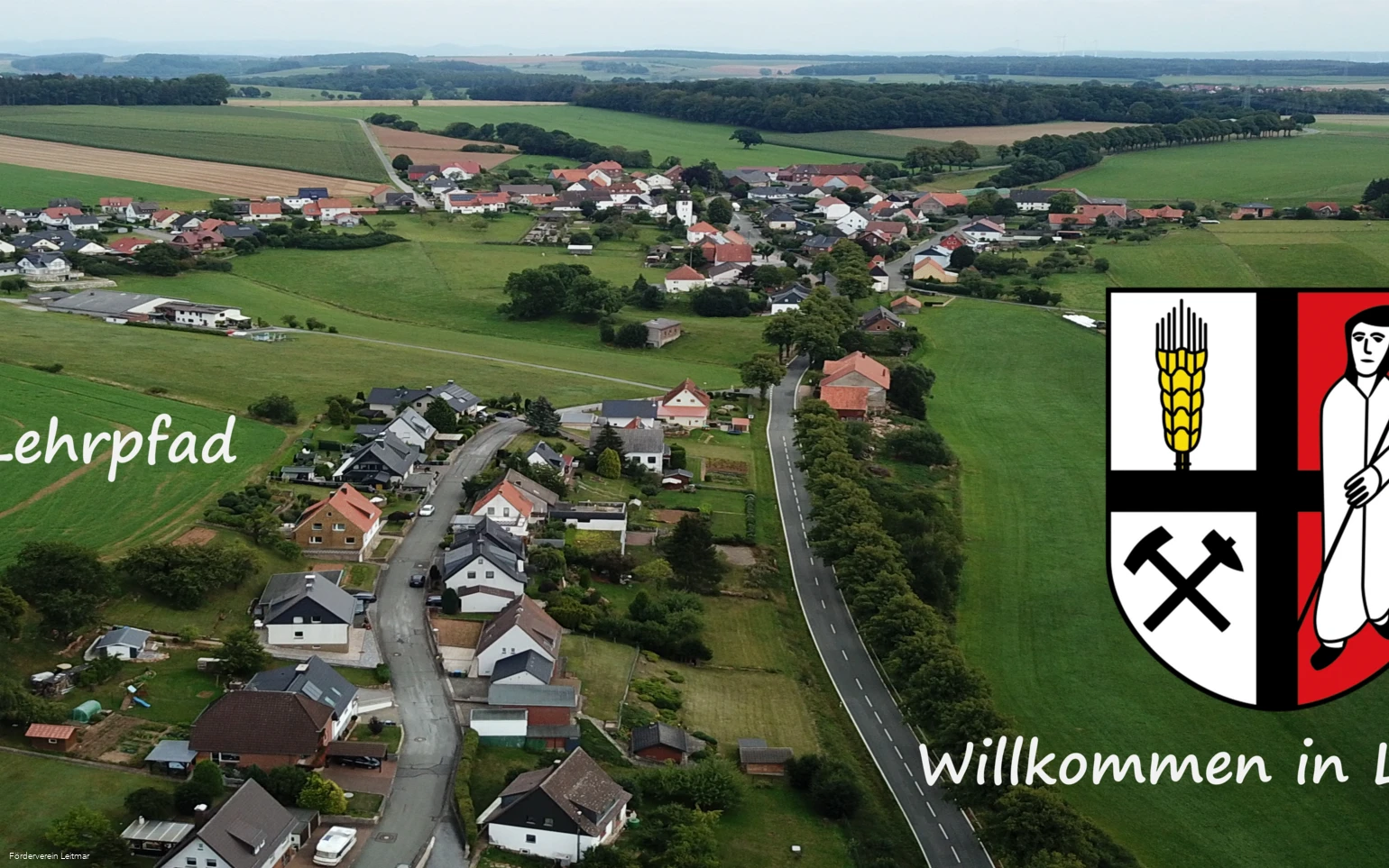 Lehrpfad Leitmar - Willkommen