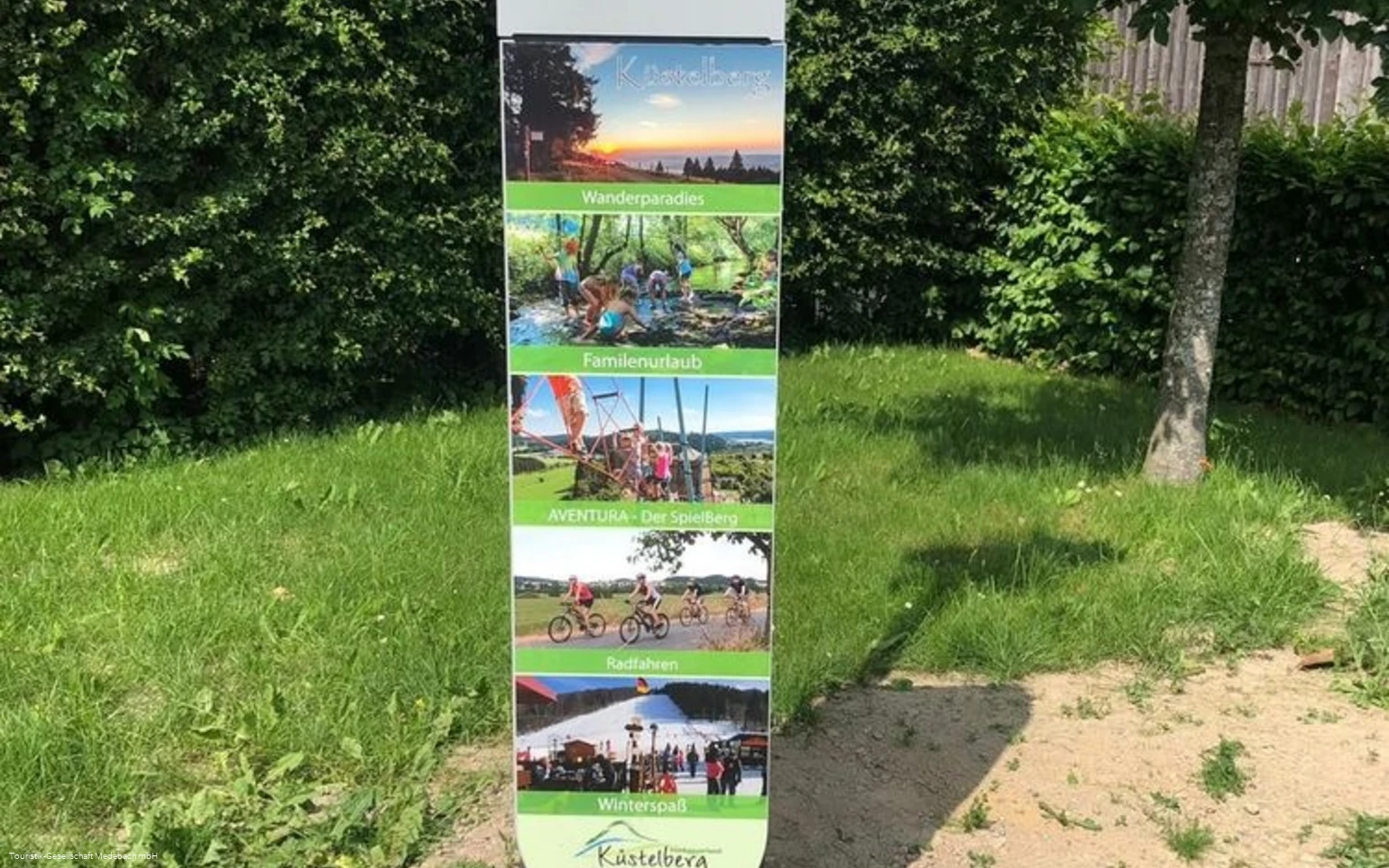 Ladepunkt für Elektroautos in Küstelberg