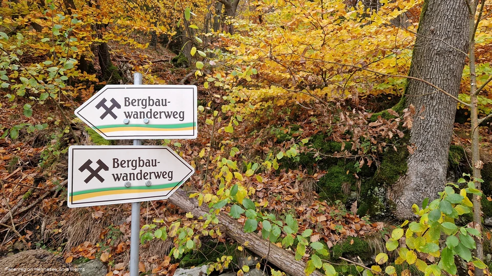 BergbauWanderweg Wegweiser