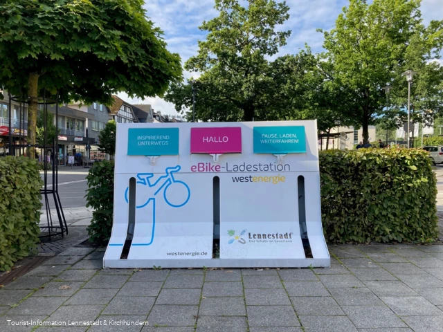 E-Bike Ladestation Altenhundem Bhf.