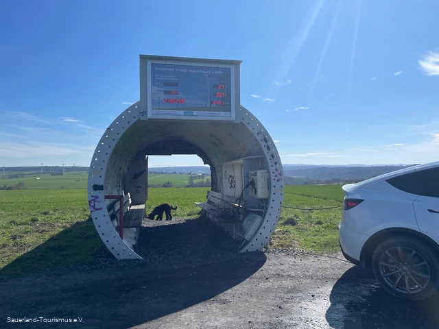 E-Ladestation Windpark Ense