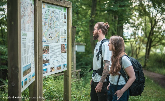 Infotafeln Wanderportal Eisenberg Höhenflug