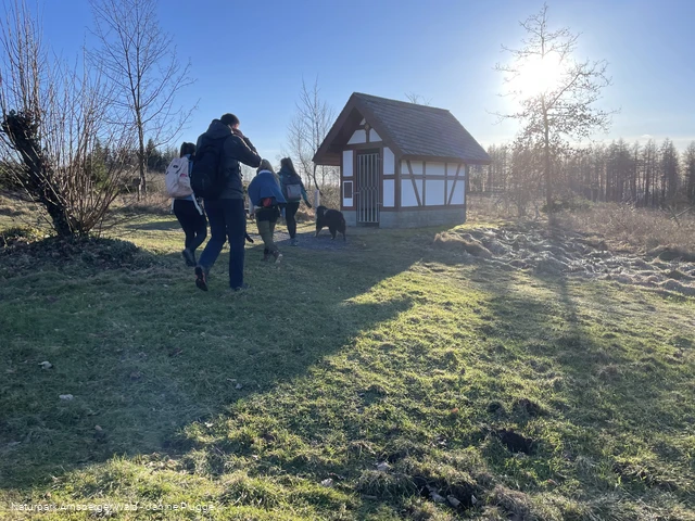 Kapelle an der Sauerland-Waldroute Richtung Lörmeketurm