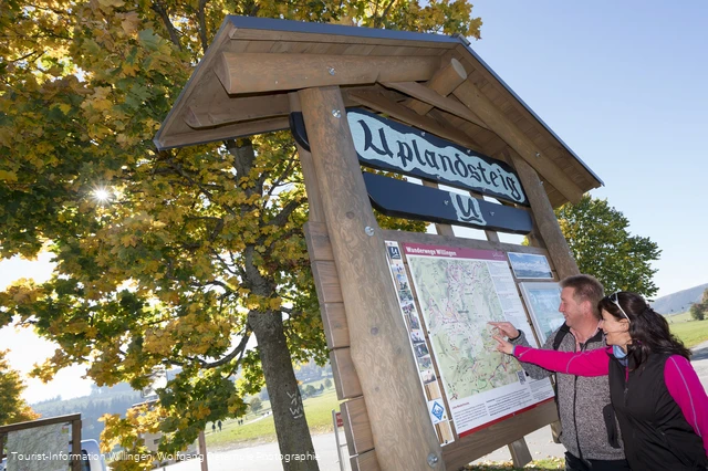 Wandertafel Uplandsteig
