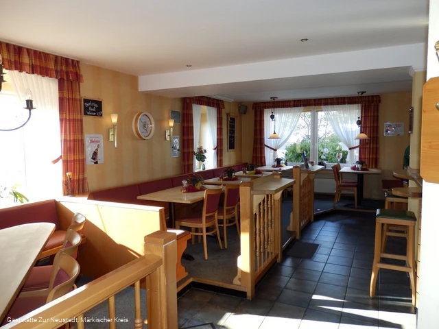 Gemütlicher Gastraum - © Gaststätte Zur Neustadt