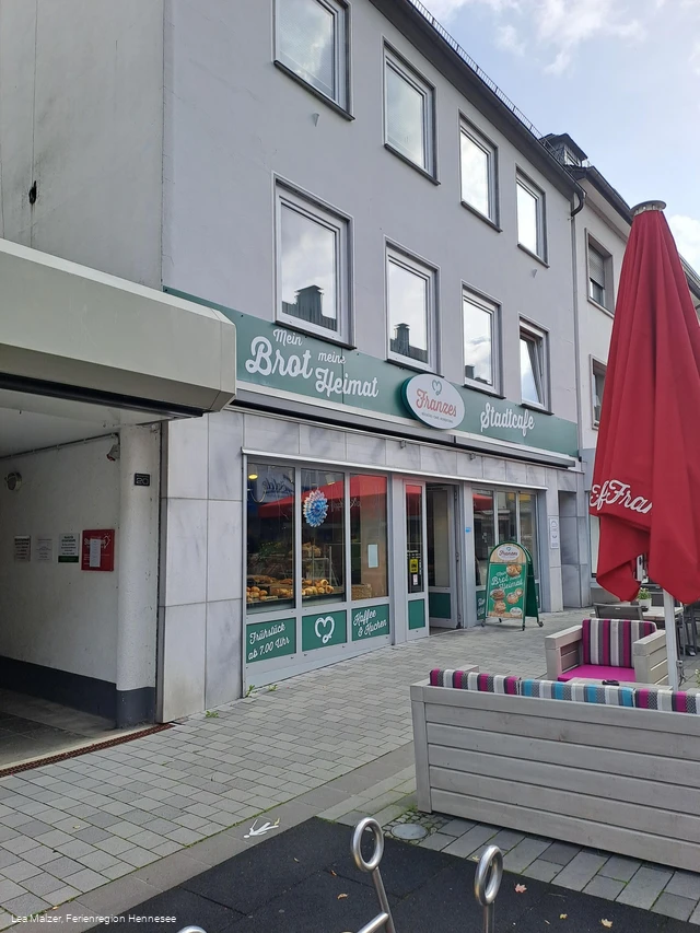 Stadtcafé Franzes Ruhrstraße Meschede - Aussenansicht