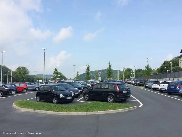 P & R Parkplatz Lagerstraße Meschede