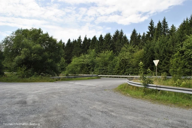 Wanderparkplatz in Grimlinghausen bei Bestwig