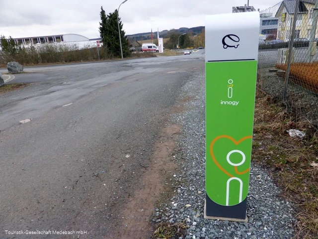 RWE-Ladepunkt für Elektroautos