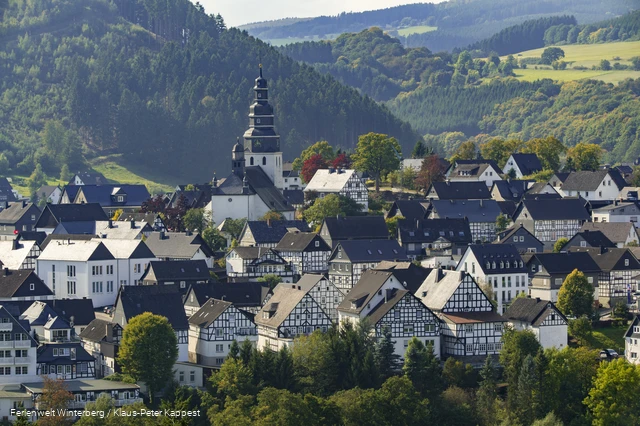 Die Altstadt von Hallenberg