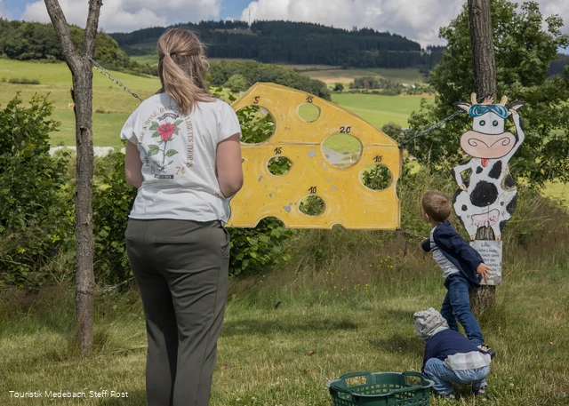 Spaß auf den Milchstationen in Referinghausen