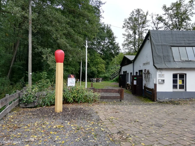 Streichholz am Schleiper Hammer