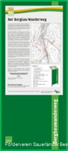 Erste Station Bergbauwanderweg